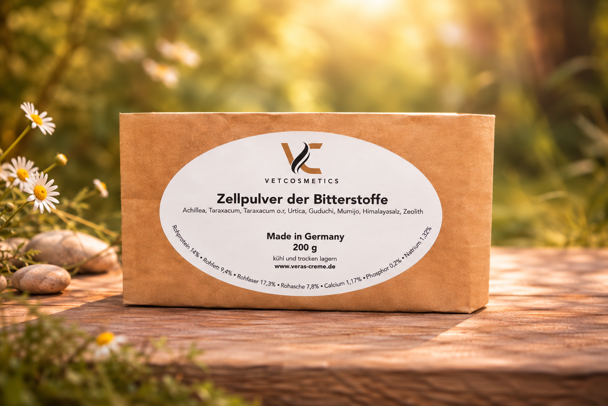 Zellpulver der Bitterstoffe