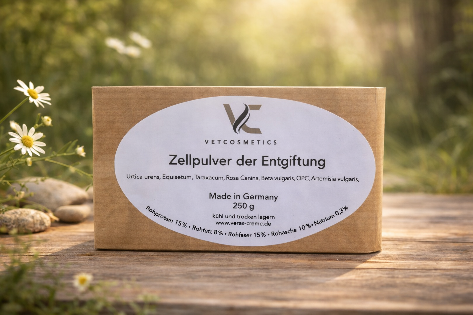 Vera´s Zellpulver der Entgiftung